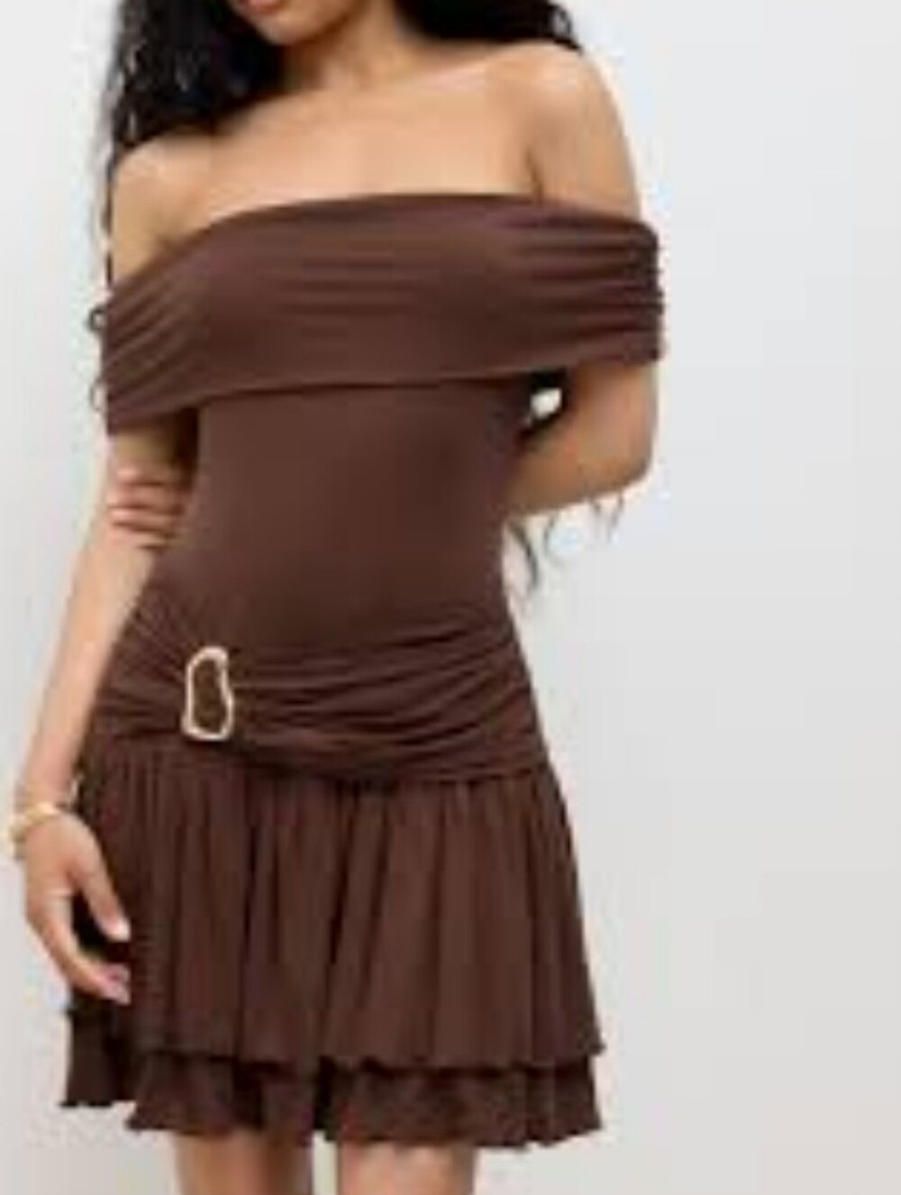 Fusionista Ruffle Mini Dress